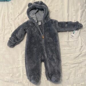 NWT Carter’s Cozy Fleece Baby Onesie